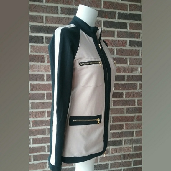 Boston Proper Sport Zip Up Jacket - Picture 2 of 8